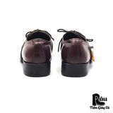  |SIZE 43| SOWN GARMENTS FW2018 WAX TABACCO DERBY SHOES Z43-7259 