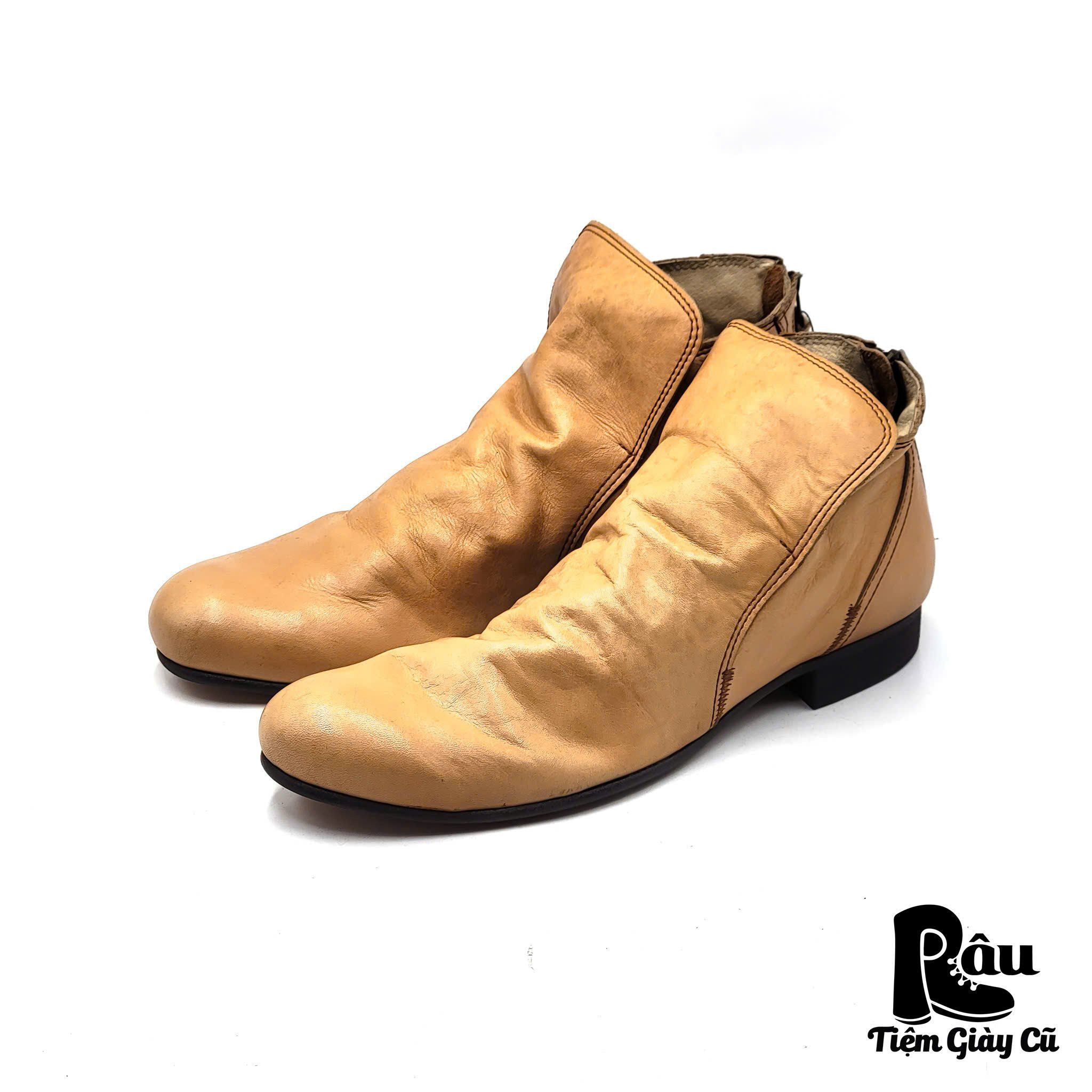  |SIZE 42| VARISISTA ZD-103 SHORT DRAPE BACK-ZIP DRESS BOOT AT42-7258 