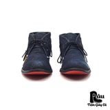  |SIZE 38| LOUNGE LIZARD 9784 INDIGO RAW DENIM 2-EYES CHUKKA BOOT AU38-7292 