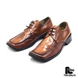  |SIZE 43| TODD WELSH VINTAGE ITALIAN SQUARE TOE DERBY SHOES AT43-7324 