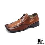  |SIZE 43| TODD WELSH VINTAGE ITALIAN SQUARE TOE DERBY SHOES AT43-7324 