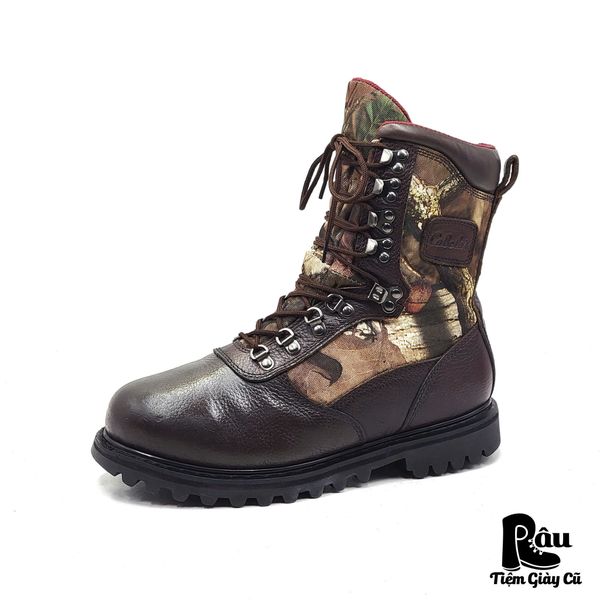  |SIZE 41| CABELA'S 81-3739 GORE-TEX CAMO HUNTING BOOT Z41-7325 