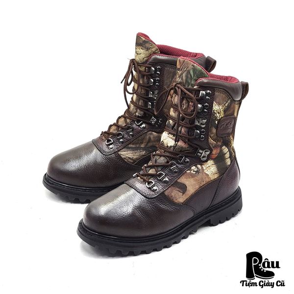  |SIZE 41| CABELA'S 81-3739 GORE-TEX CAMO HUNTING BOOT Z41-7325 