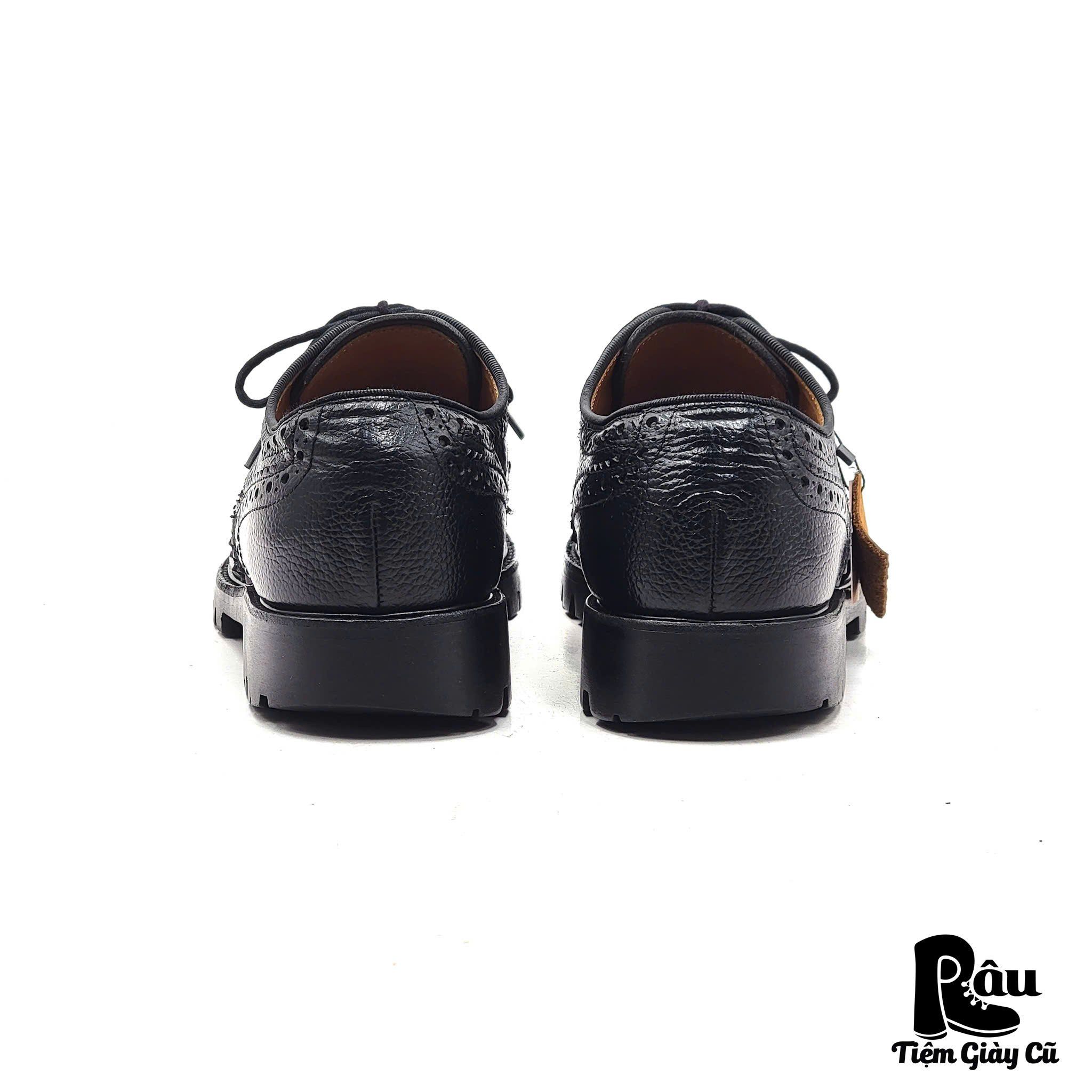  |SIZE 40| THE KLAXON x CUSTOMELLOW CW0X4-711 WINGTIPS DERBY SHOES Z40-7326 