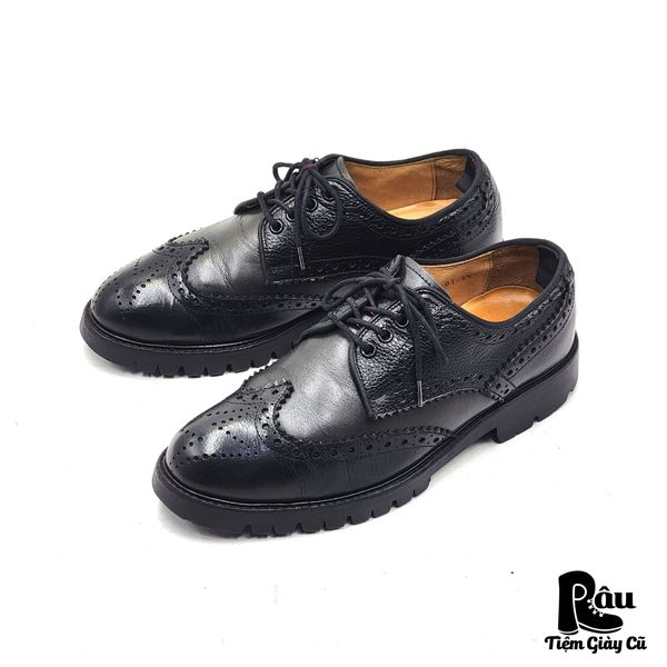  |SIZE 40| THE KLAXON x CUSTOMELLOW CW0X4-711 WINGTIPS DERBY SHOES Z40-7326 