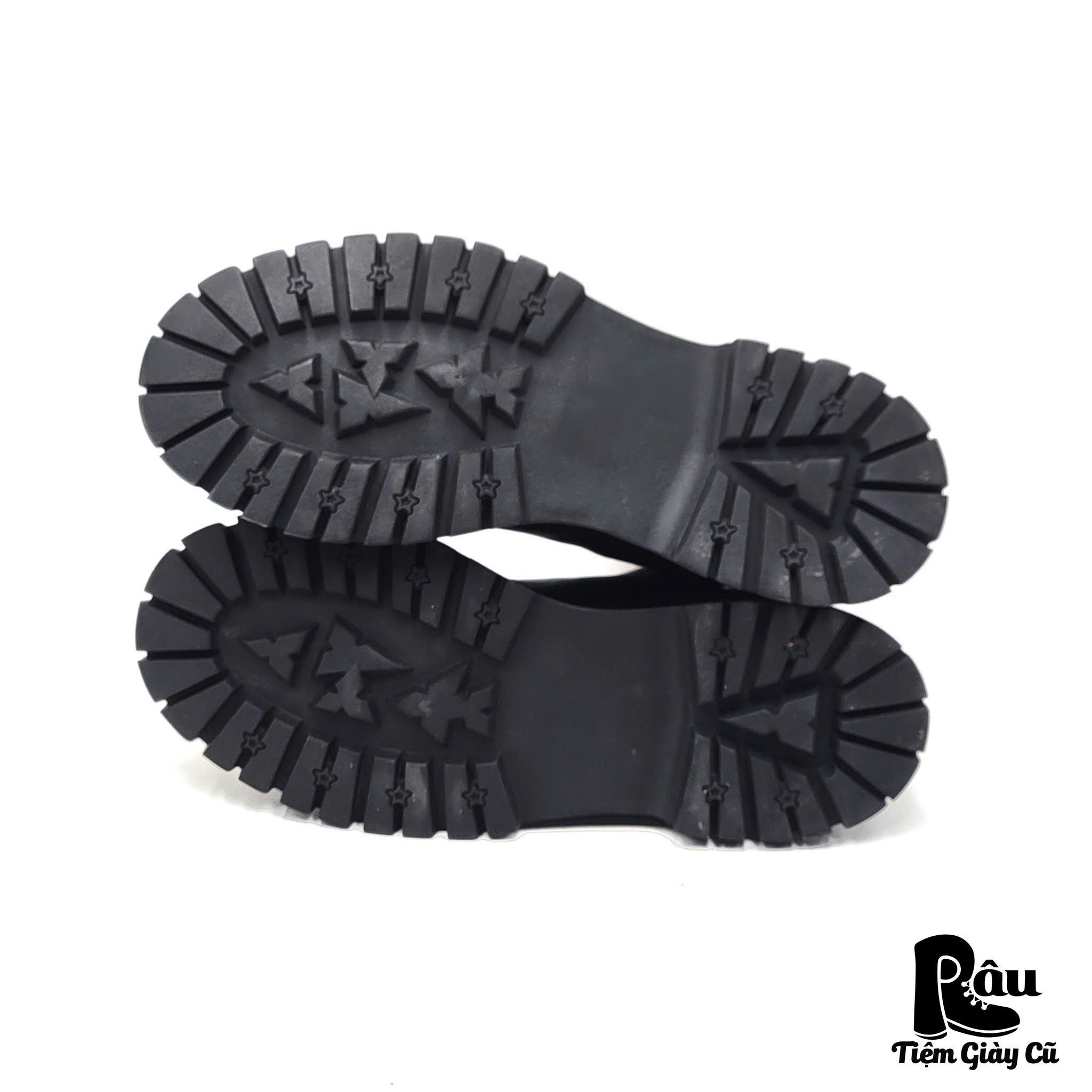  |SIZE 42| BLACK CHUNKY ANKLE CHELSEA BOOT AU42-7334 