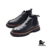  |SIZE 42| BLACK CHUNKY ANKLE CHELSEA BOOT AU42-7334 