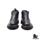  |SIZE 42| BLACK CHUNKY ANKLE CHELSEA BOOT AU42-7334 