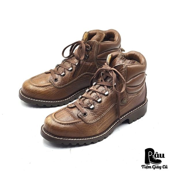  |SIZE 38.5| RAICHLE VINTAGE 4713 FULL-GRAIN HIKING BOOT Z38.5-7386 