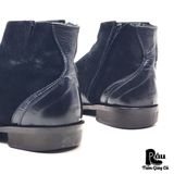  |SIZE 39| WHOOP DE DOO SUEDE & SMOOTH LEATHER SIDE-ZIP DRESS BOOT AV39-7409 