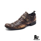  |SIZE 41| STEAMPUNK DISTRESSED BUCKLE SHOES AT41-7431 