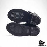  |SIZE 38.5| WASHPAN BLACK ENGINEER BOOT AS38.5-7419 