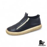  |SIZE 41| ARCHE BLACK EDENOO FULL-GRAIN SLIP ON SHOES Z41-7449 