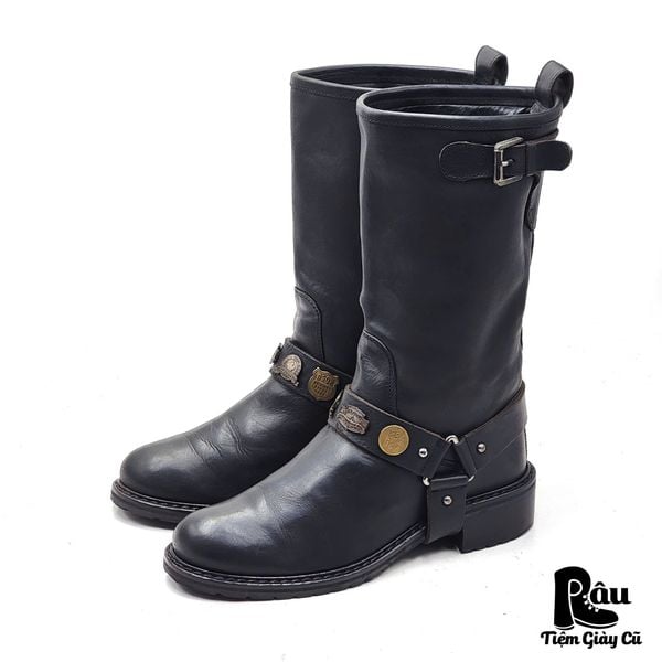  |SIZE 39| DSQUARE2 T203 VEG TAN BIKER BOOT Z39-7418 