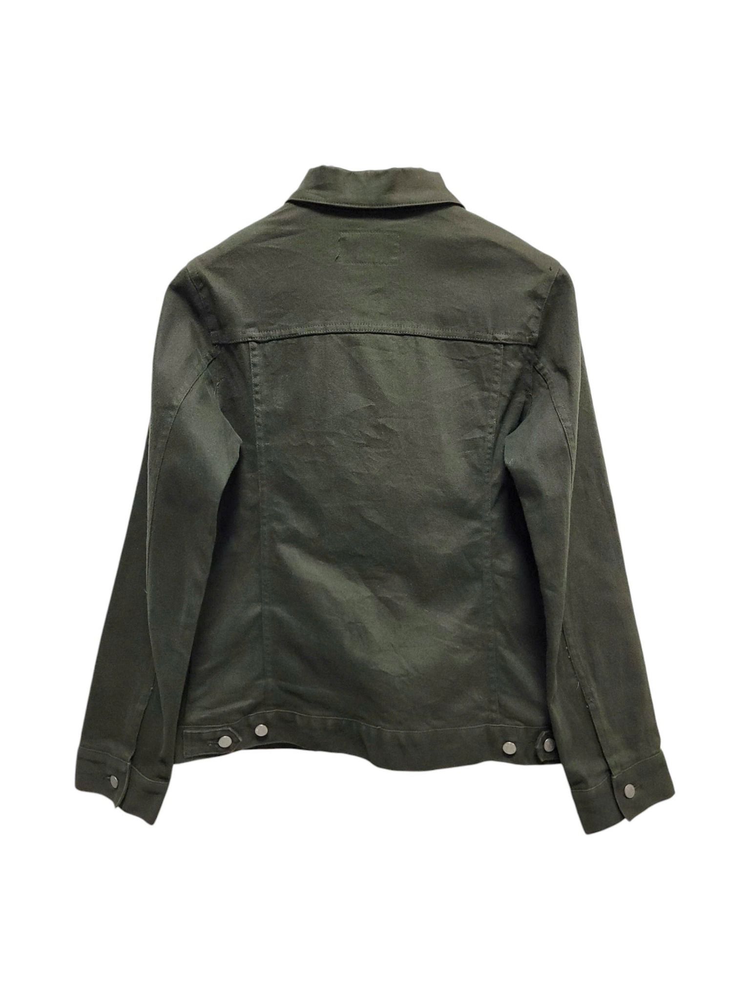  |SIZE S| VERT DENSE DARK GREEN DOUBLE POCKET JACKET AOS-7448 