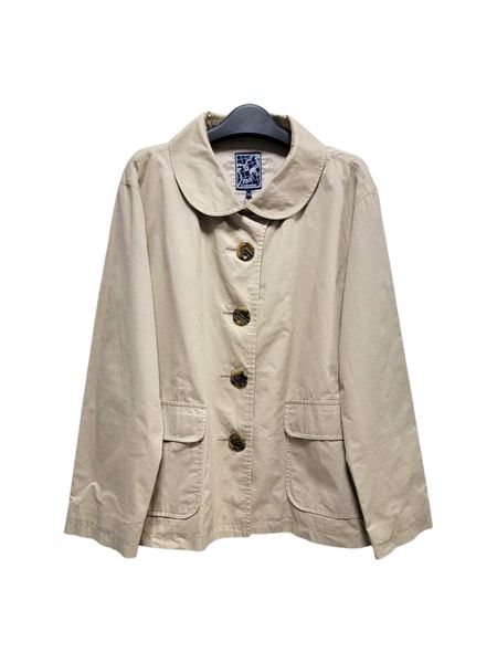  |SIZE L| PART2 BY JUNKO SHIMADA ROUND COLLAR BUTTON JACKET AOL-7434 