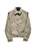  |SIZE S| SC. INTIMATE BASIC BEIGE KHAKI BUTTON JACKET AOS-7437 