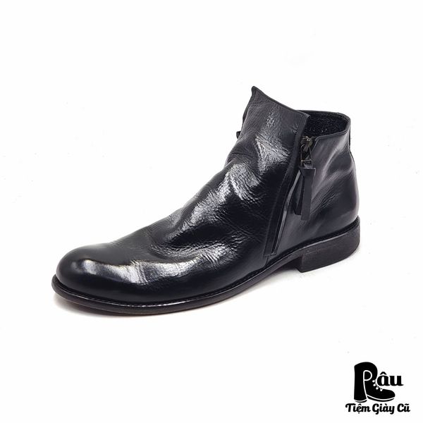  |SIZE 41| ARGIS 12112 DOUBLE SIDEZIP DRAPE BOOT Z41-6514 