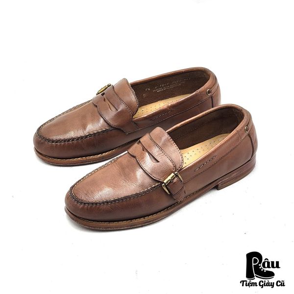  |SIZE 42| G.H.BASS WEEJUNS WESLEY BUCKLE PENNY LOAFER Z42-7508 