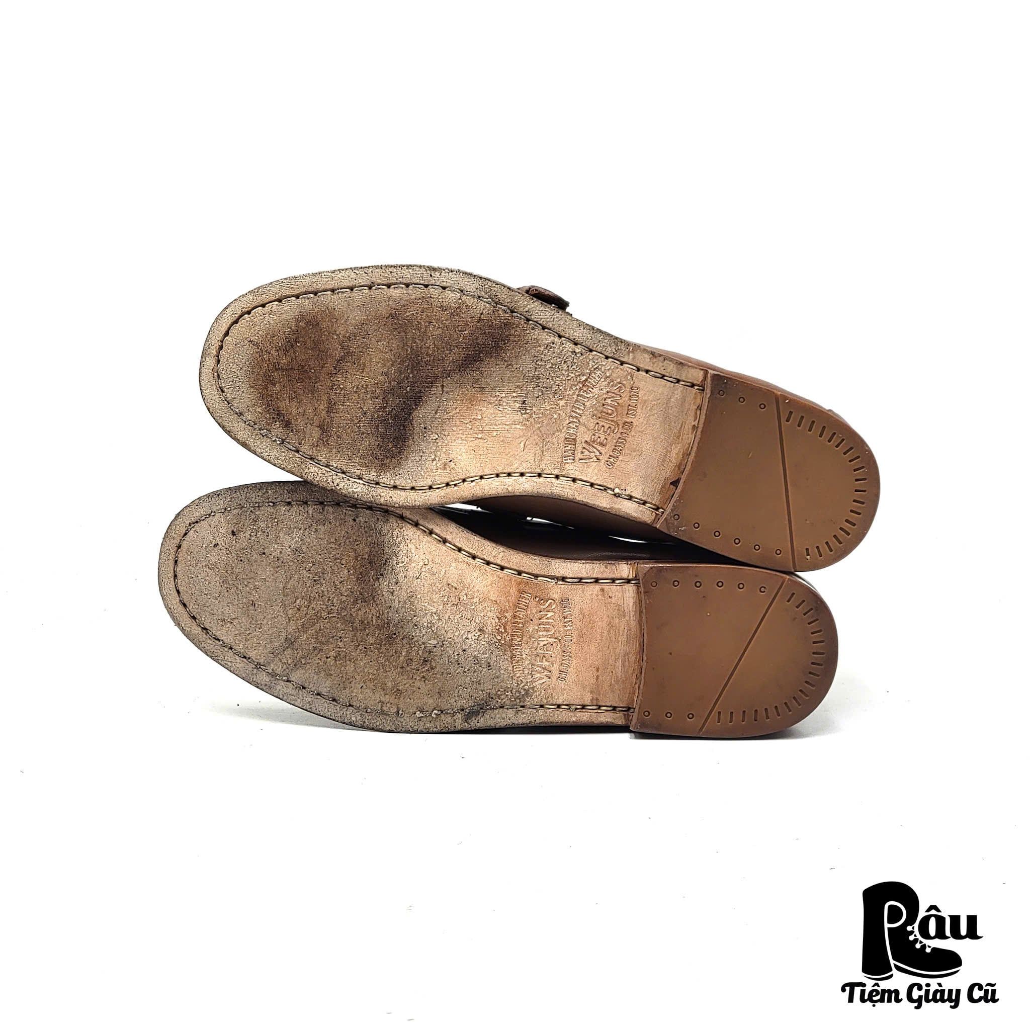  |SIZE 42| G.H.BASS WEEJUNS WESLEY BUCKLE PENNY LOAFER Z42-7508 