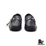  |SIZE 42| VIGEVANO VINTAGE BLACK HORSEBIT LOAFER Z42-7506 