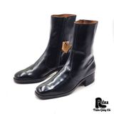  |SIZE 38| CAREL PARIS 1698 VINTAGE 70S AILÉE ZIPPER ANKLE BOOT AV38-7491 