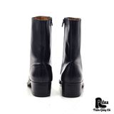 |SIZE 38| CAREL PARIS 1698 VINTAGE 70S AILÉE ZIPPER ANKLE BOOT AV38-7491 