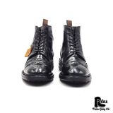  |SIZE 39| LUG SOLE BLACK BROGUE BOOT AV39-7510 