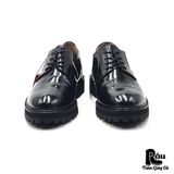 |SIZE 38| BANANAFIT BLACK CHUNKY DERBY SHOES Z38-7530 