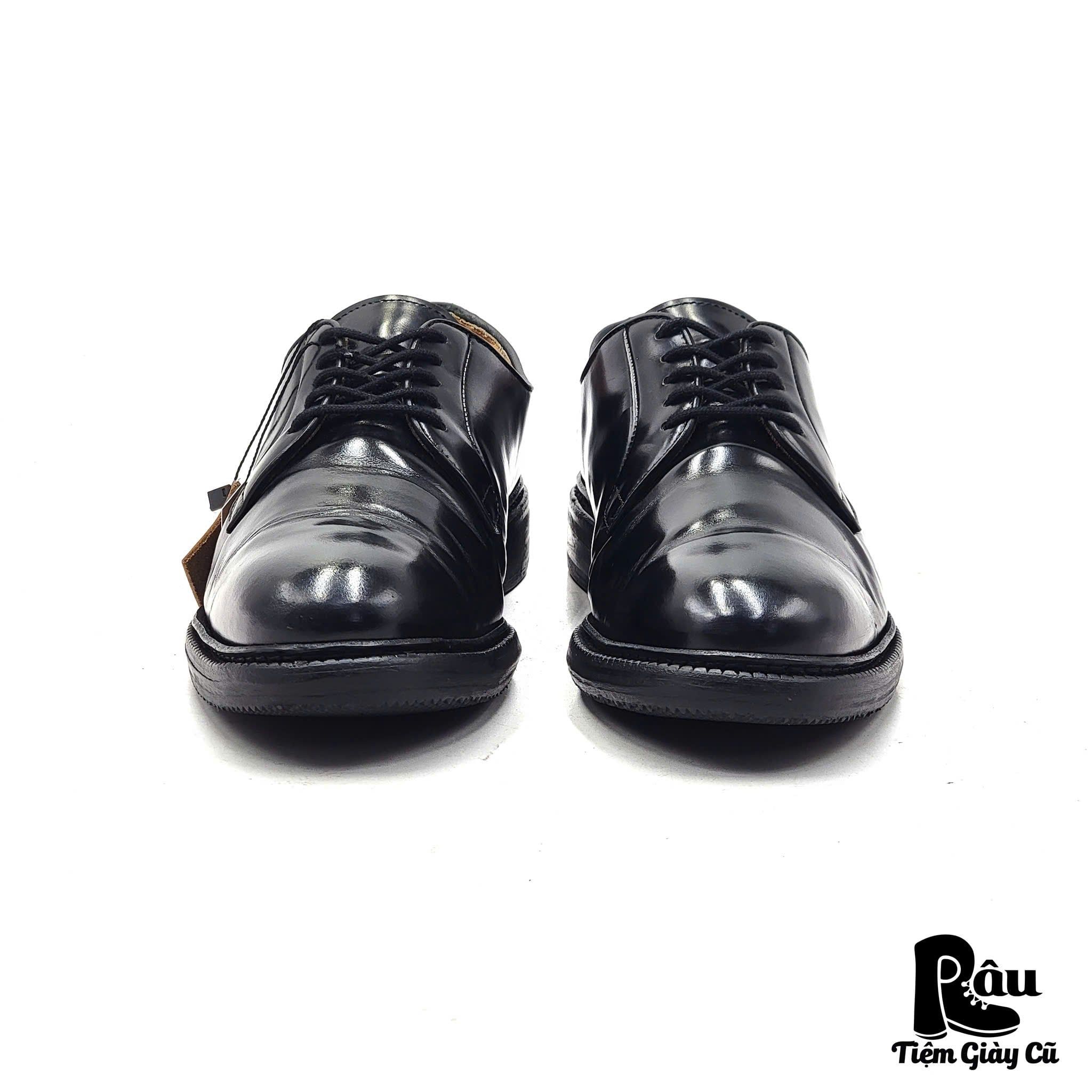  |SIZE 38.5| BERWICK 1707 4406 BLACK BLUCHER SHOES Z38.5-7551 