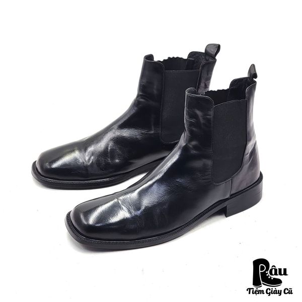  |SIZE 44| ROMANTIC MOVE R21P025 SQUARE-TOE CHELSEA BOOT AT44-7544 
