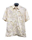  |SIZE L| ACÓA JEJU ISLAND PRINTED BUTTON UP SHIRT AOL-7588 