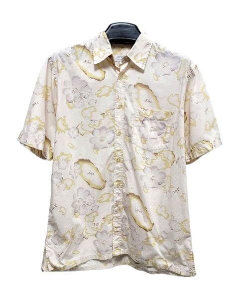  |SIZE L| ACÓA JEJU ISLAND PRINTED BUTTON UP SHIRT AOL-7588 