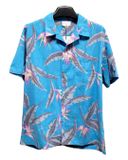  |SIZE XL| HOWIE BY HOWEN ENT. VINTAGE BIRD OF PARADISE HAWAIIAN BUTTON UP SHIRT AOXL-7589 