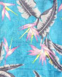  |SIZE XL| HOWIE BY HOWEN ENT. VINTAGE BIRD OF PARADISE HAWAIIAN BUTTON UP SHIRT AOXL-7589 