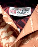  |SIZE S| ALFRED SHAHEEN VINTAGE 60S PLUMERIA HAWAIIAN SHIRT AOS-5448 