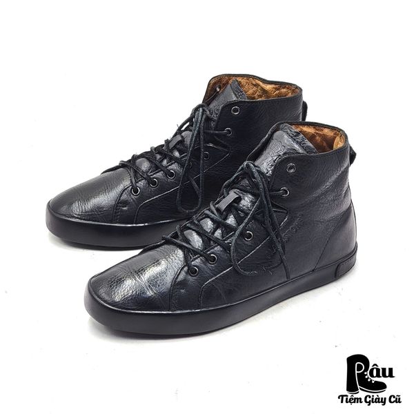  |SIZE 40| BLACKSTONE IM05 HIGH TOP LEATHER SNEAKER BOOT Z40-7553 