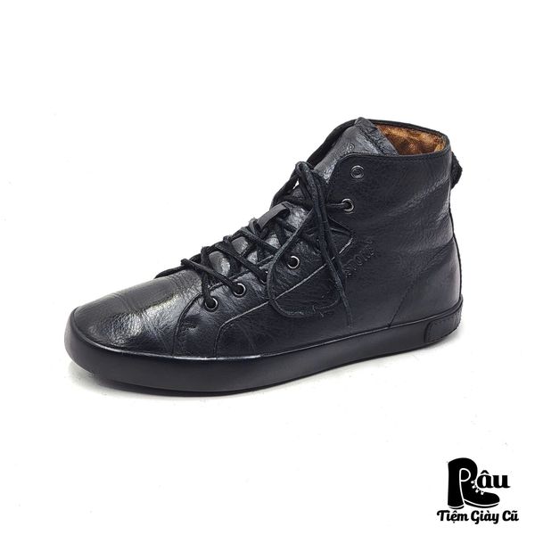  |SIZE 40| BLACKSTONE IM05 HIGH TOP LEATHER SNEAKER BOOT Z40-7553 