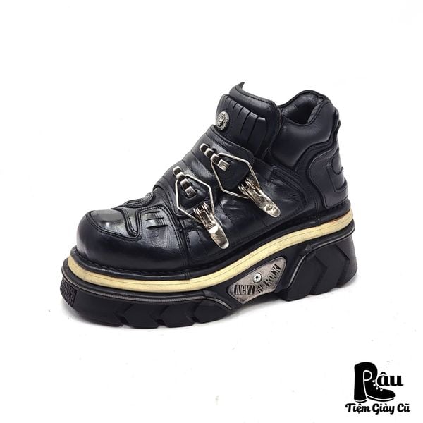  |SIZE 40| NEW ROCK VINTAGE TECHNO M-211 AKNLE BOOT Z40-7603 