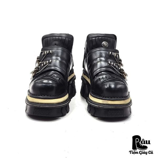  |SIZE 40| NEW ROCK VINTAGE TECHNO M-211 AKNLE BOOT Z40-7603 