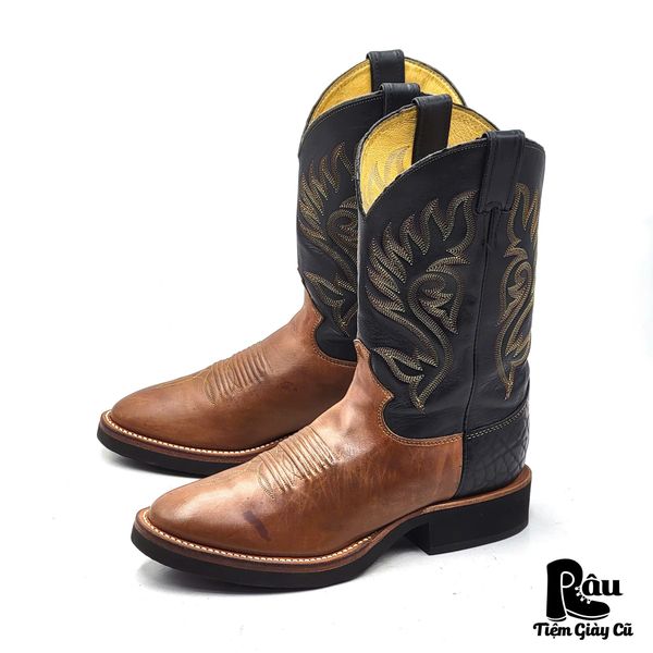  |SIZE 40| JUSTIN 5018 CLASSIC WESTERN BOOT AV40-7599 