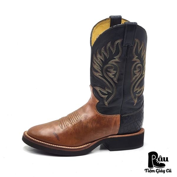  |SIZE 40| JUSTIN 5018 CLASSIC WESTERN BOOT AV40-7599 