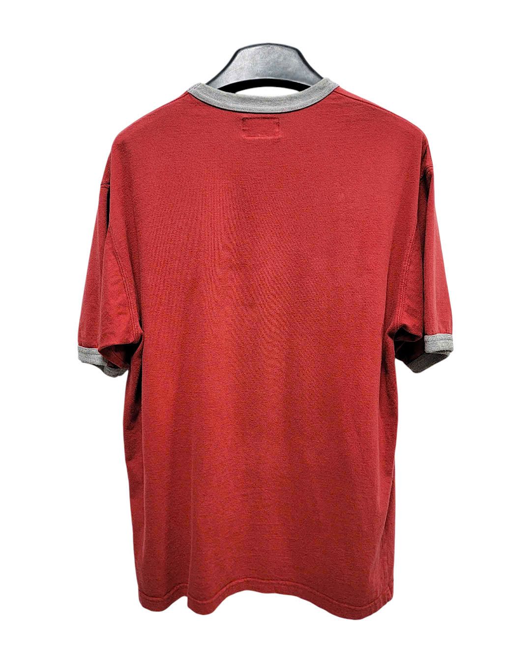  |SIZE L| ABERCROMBIE & FITCH VINTAGE RINGER T-SHIRT AOL-7565 