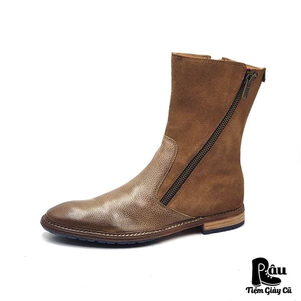  |SIZE 43| LLOYD 915 DOUBLE SIDE-ZIP DRESS BOOT AV43-7614 