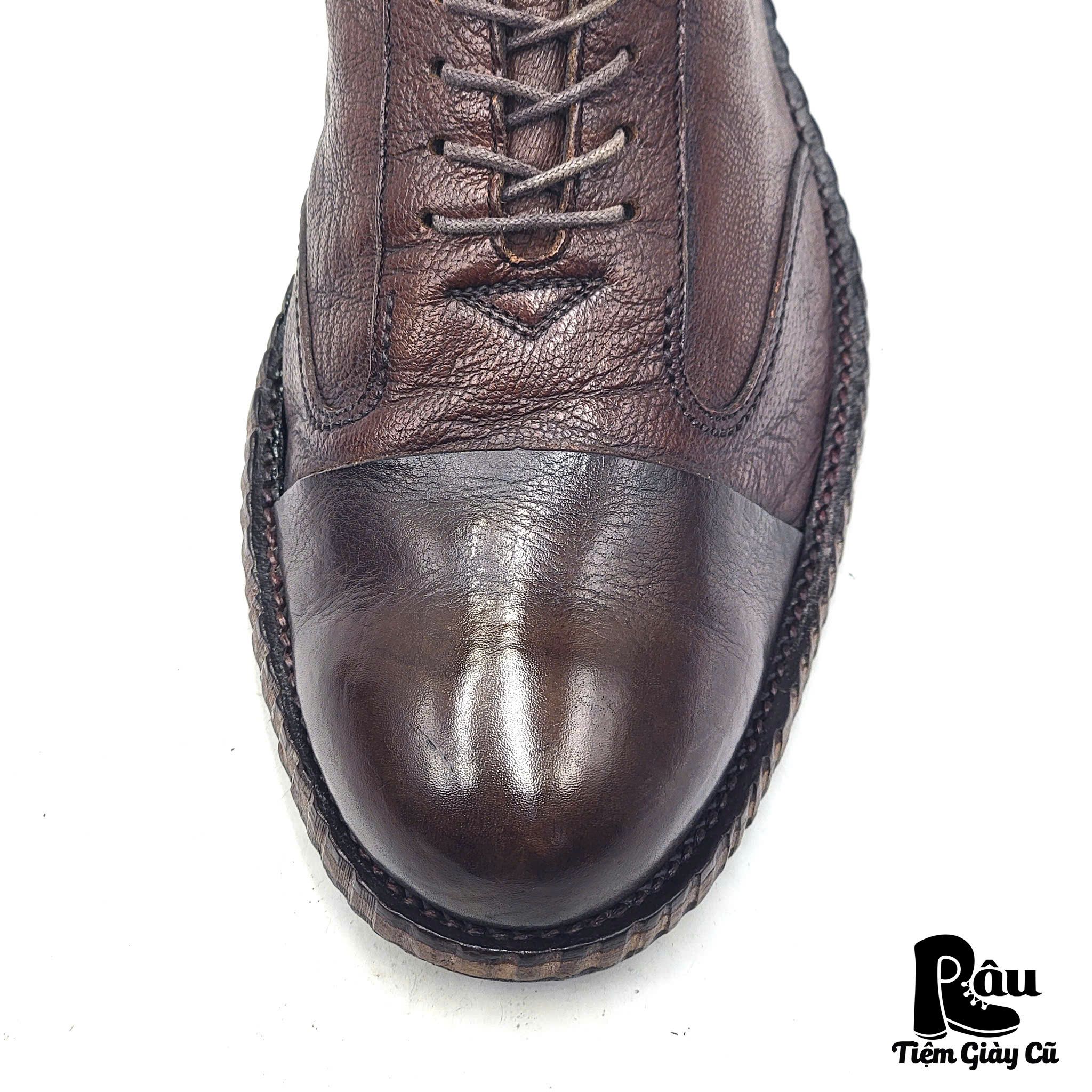  |SIZE 43| WHOOP DE DOO VINTAGE 02475 CAP-TOE LACE-UP BOOT AW43-7607 