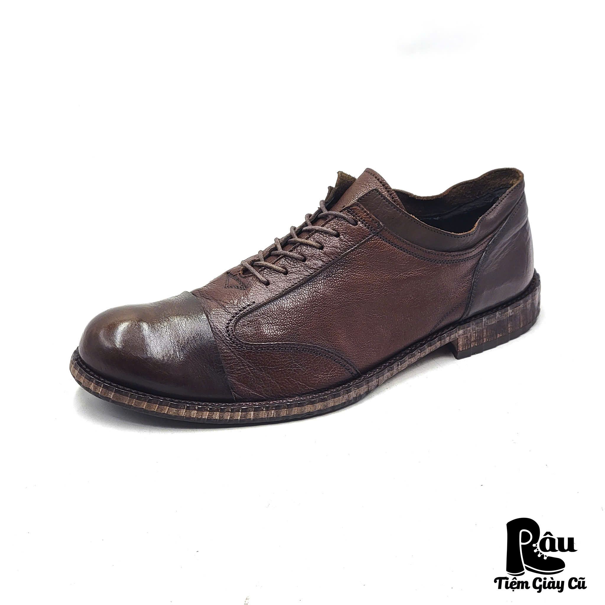  |SIZE 43| WHOOP DE DOO VINTAGE 02475 CAP-TOE LACE-UP BOOT AW43-7607 