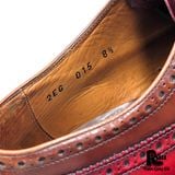  |SIZE 42| PRADA 2EG 015 TWO-TONE WINGTIP PLATFORM LACE UP SHOES KG42-7622 