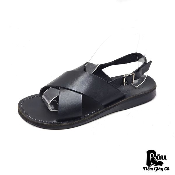  |SIZE 40| JERUSALEM SANDALS ELAN BUCKLE LEATHER THICK STRAP SANDAL Z40-7619 
