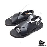  |SIZE 40| JERUSALEM SANDALS ELAN BUCKLE LEATHER THICK STRAP SANDAL Z40-7619 