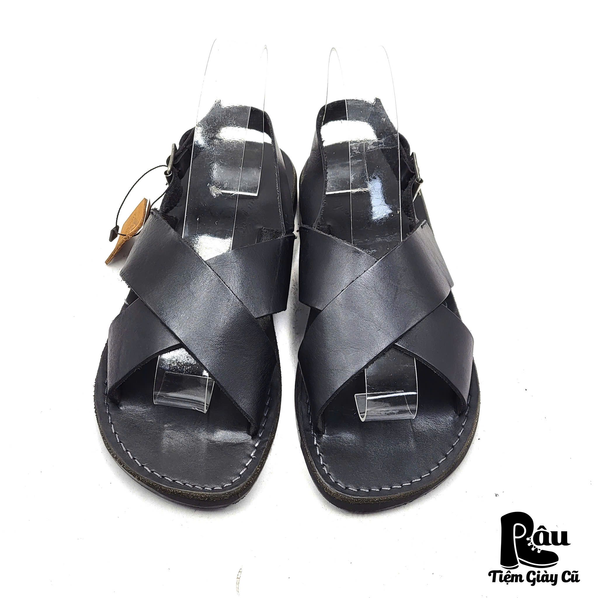  |SIZE 40| JERUSALEM SANDALS ELAN BUCKLE LEATHER THICK STRAP SANDAL Z40-7619 